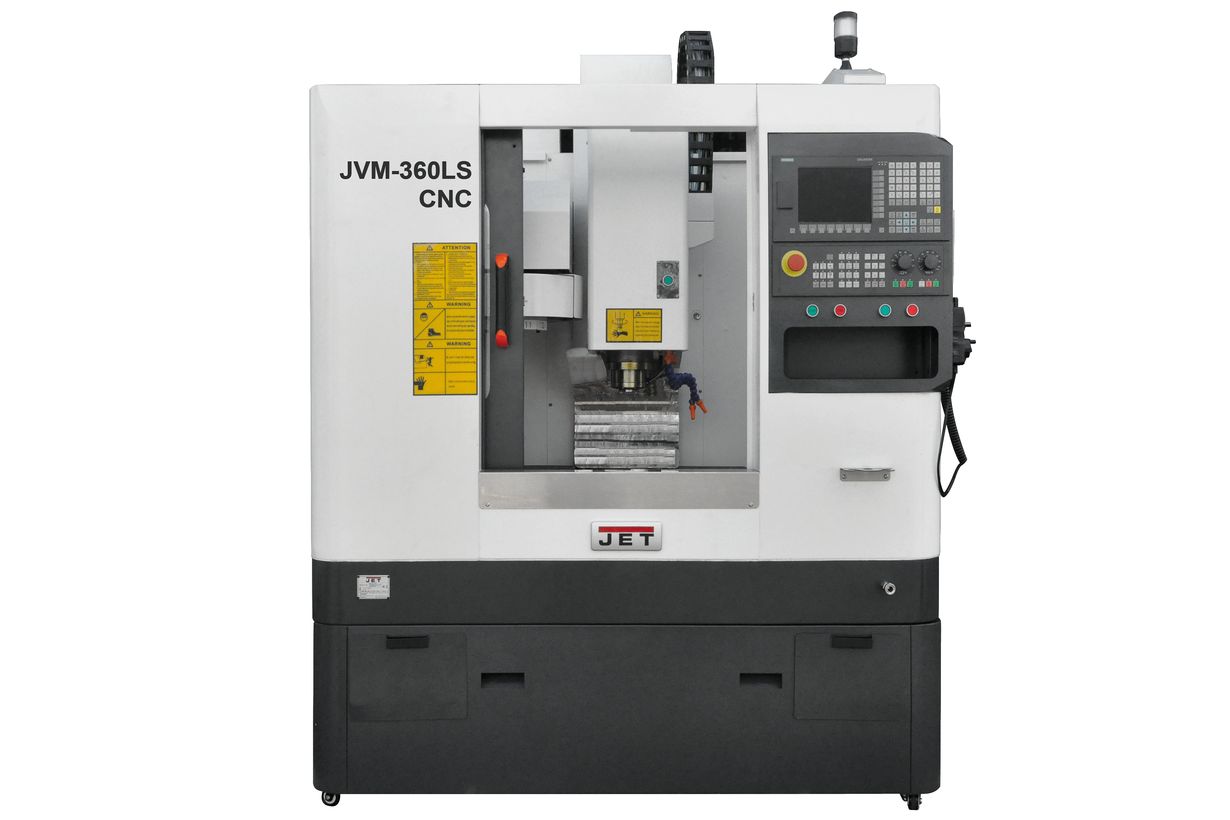 Компактный фрезерный обрабатывающий центр с ЧПУ JVM-360LS CNC с поворотным столом 125 мм